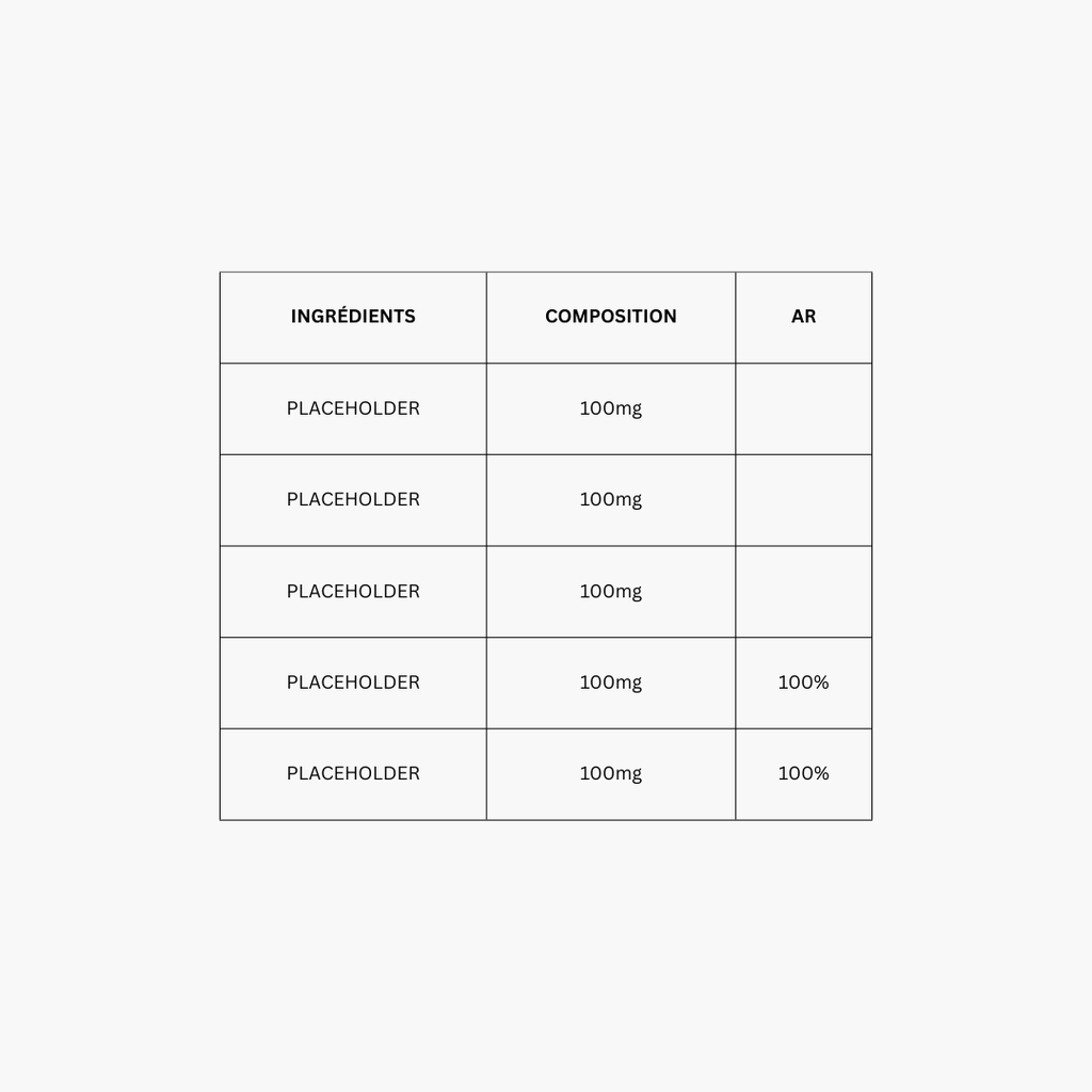 Complément alimentaire