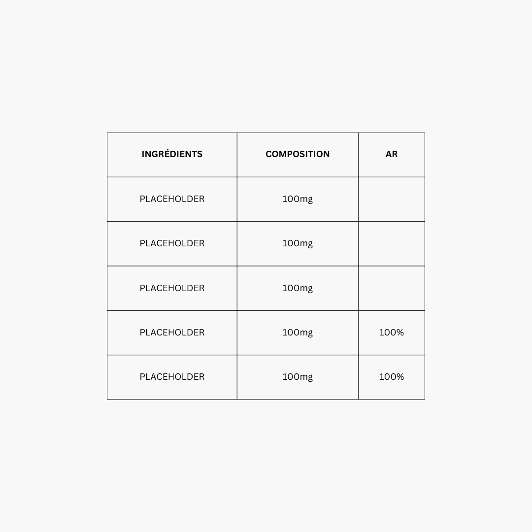 Complément alimentaire